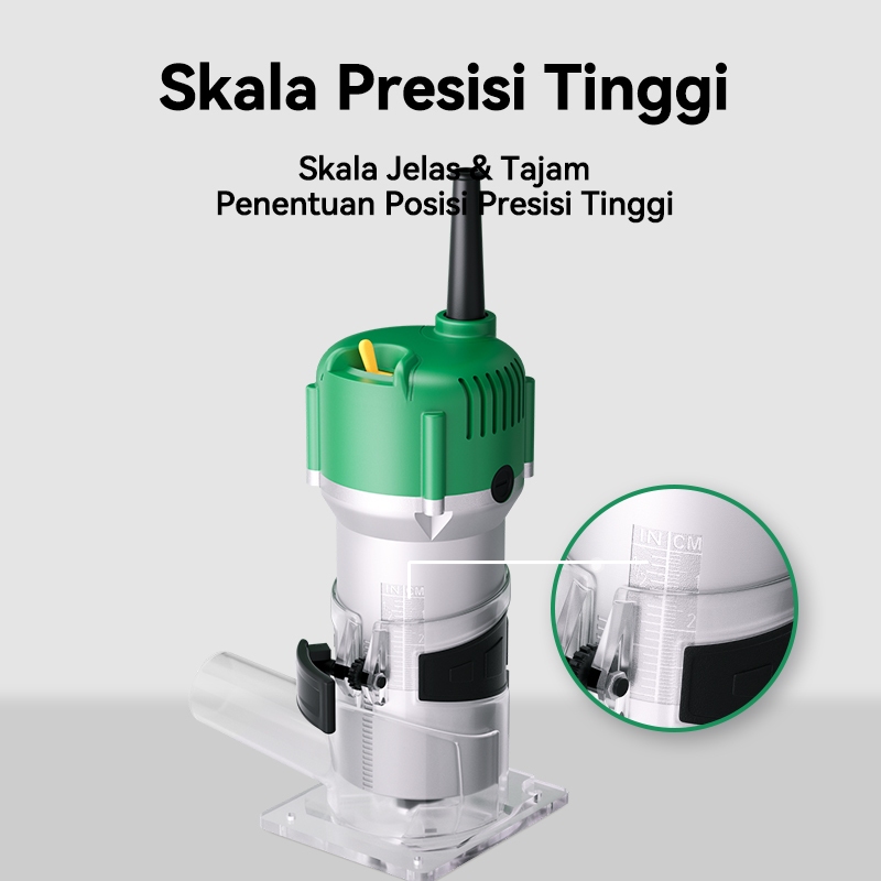 ID ISKU TRIMMER KAYU MESIN PROFIL KAYU 6.35MM KAYU MESIN ROUTER PROFIL MESIN UKIR KAYU PROFESIONAL