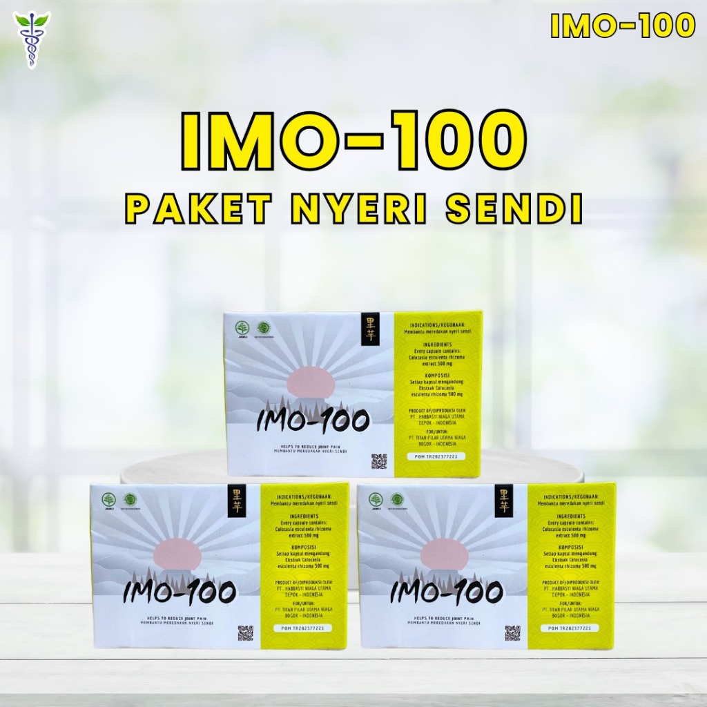 Paket IMO-100  Tuntaskan Nyeri Sendi Isi 3 Box