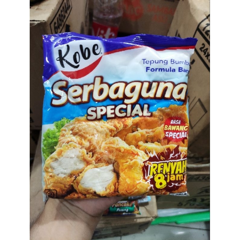 

Kobe Tepung Bumbu Serbaguna Kentucky Bakwan Tempe Pisang 200 gr 200gr gram