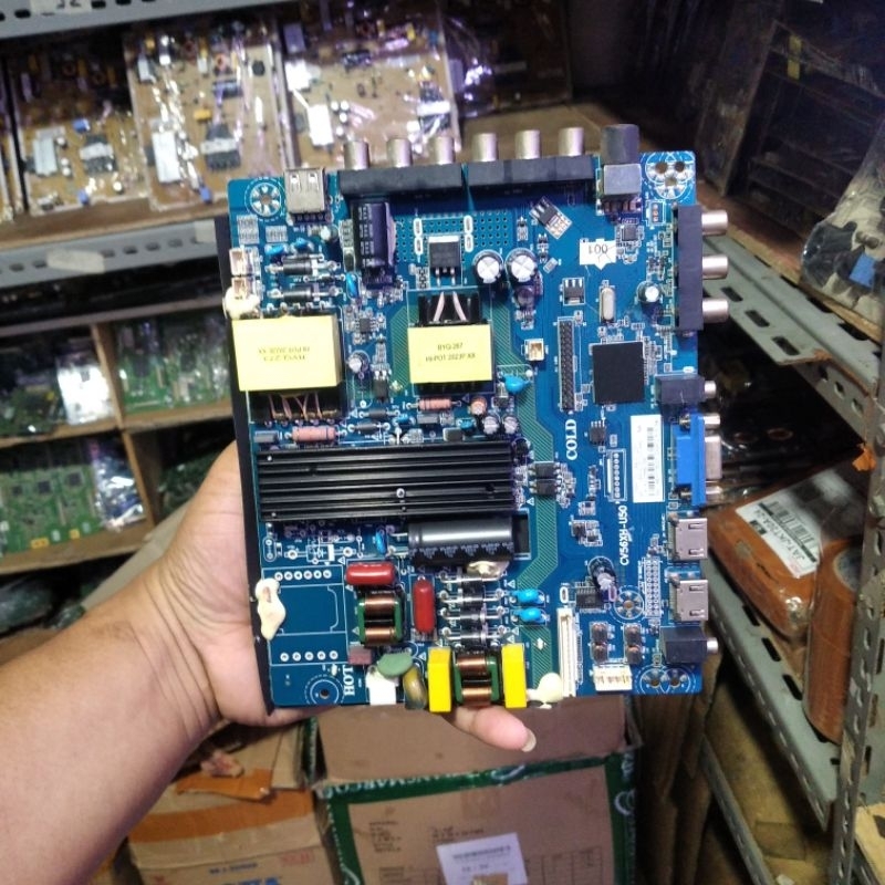 POLYTRON PLD43T150E MAINBOARD - MOTHERBOARD - MB TV LED POLYTRON PLD43T150E