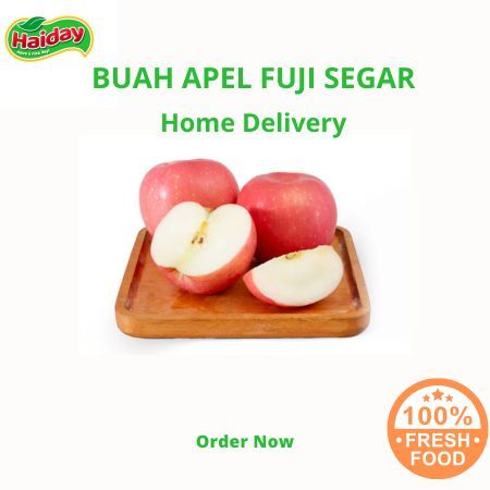 

PENGIRIMAN INSTAN Buah Apel Fuji Impor Fresh 900g-1Kg
