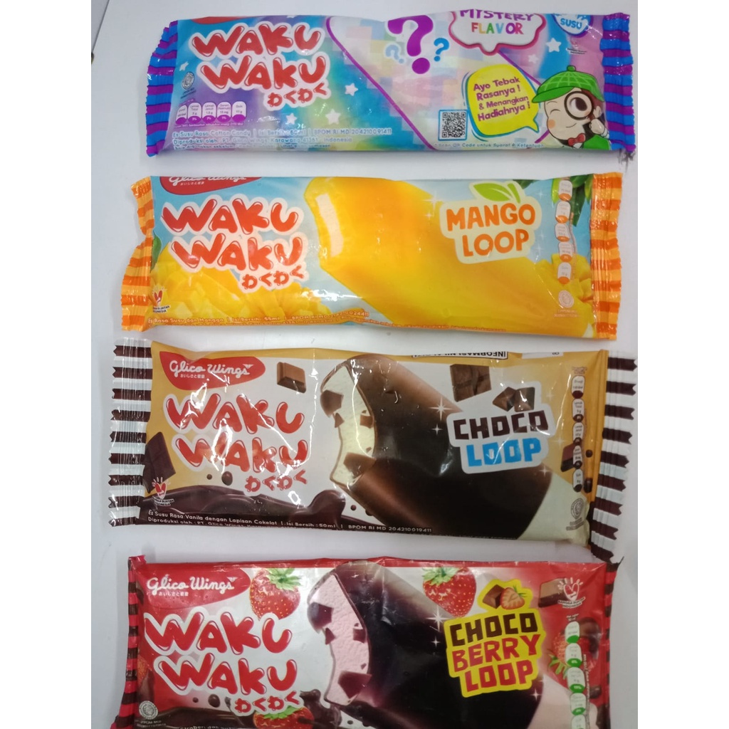 

Glico Wings Ice Cream Waku-Waku Frostbite Stick