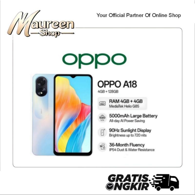 Oppo A18 Ram 4/128