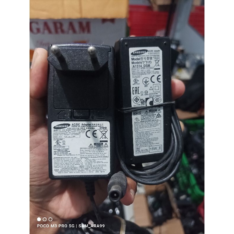 Adaptor Charger Samsung 14v Monitor LED LCD TV Second