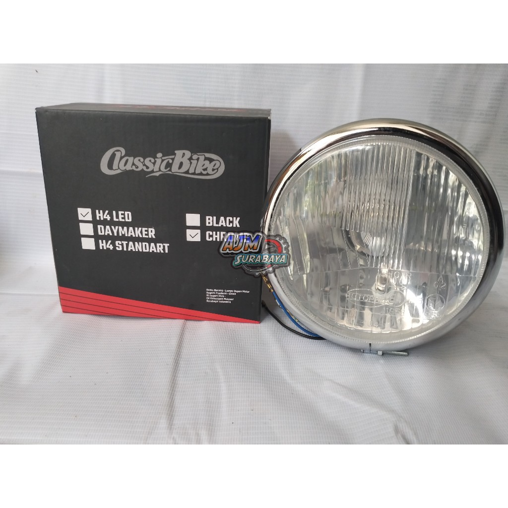 HEAD LAMP AUTOPAL LED 5.7 INCH H4 LAMPU DEPAN CB PESEK AUTOPAL LED HEADLAMP JUTE DATAR GL TIGER MEGA