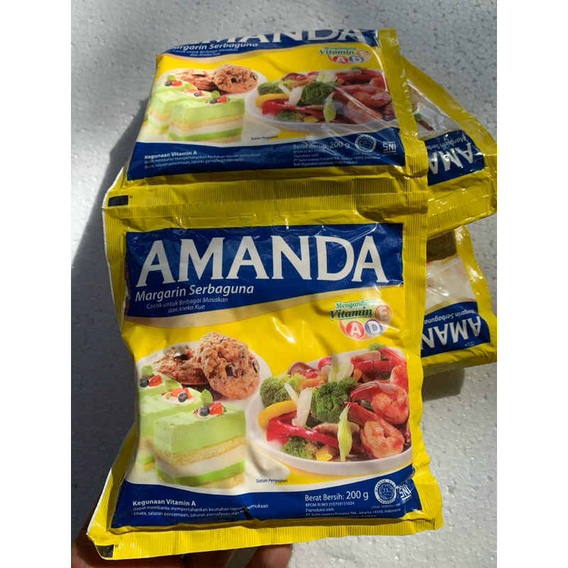 

Margarin Amanda 200 gram
