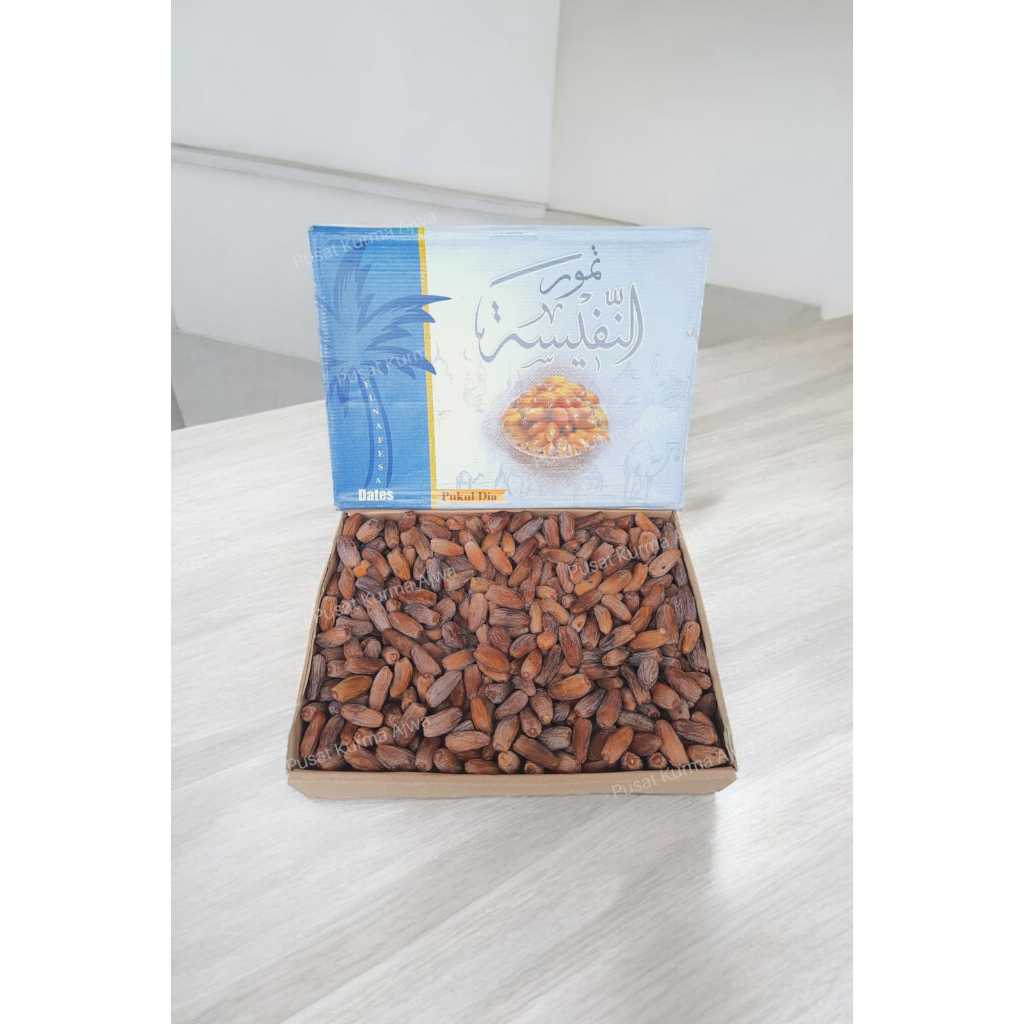

KURMA DEGLET NOUR LIBYA EL NAFEESA 5kg - Kurma Madu Manis Lembut Premium - Kurma Import Terlaris