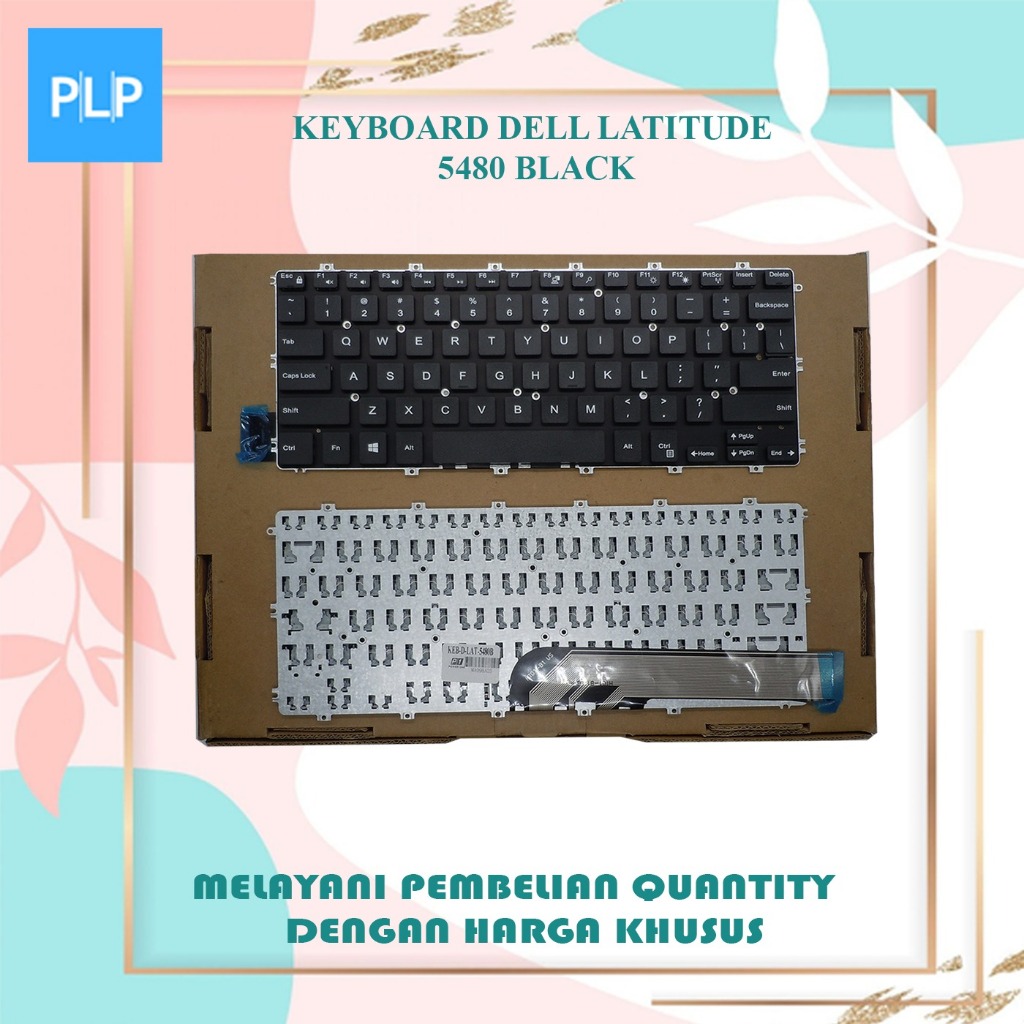 KEYBOARD DELL LATITUDE  5480 BLACK