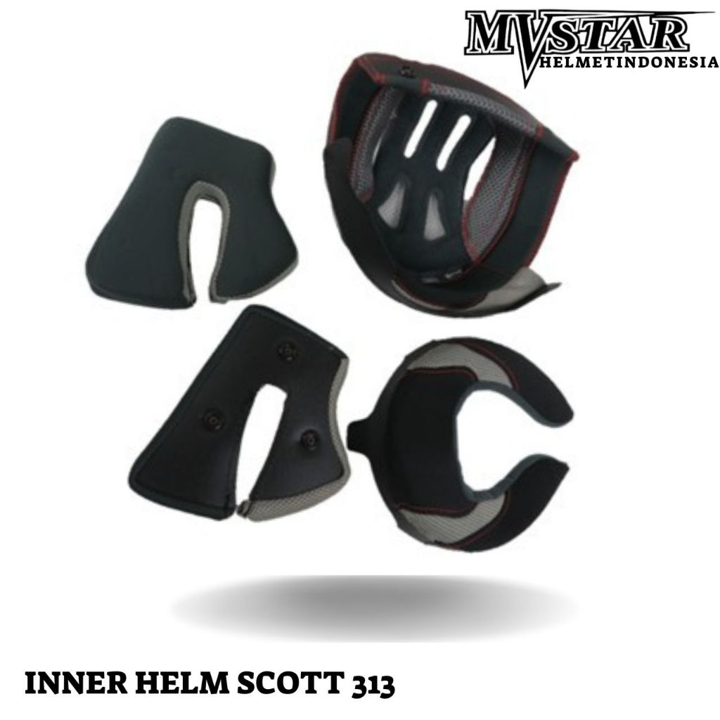 SET INNER HELM SCOTT 313/ BUSA PIPI HELM SCOTT 323 /Scott FULL FACE/BUSA FULL FACE SCOTT