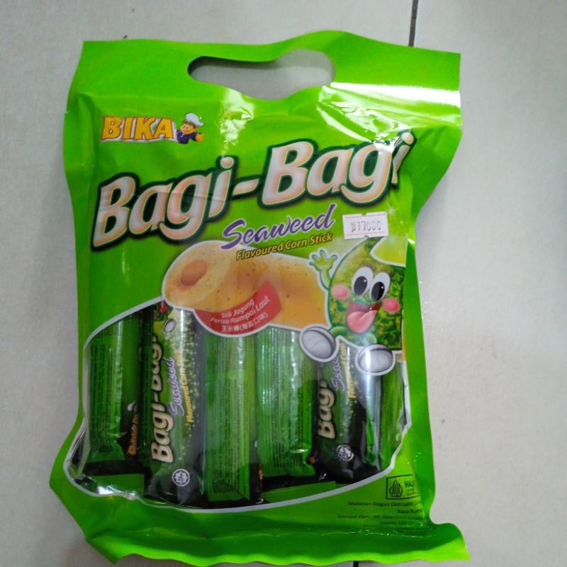 

bika bagi bagi seaweed corn stick isi 10