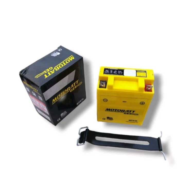 AKI KERING MOTOBATT RX KING NINJA SATRIA PLUS KARET TINGGAL PASANG