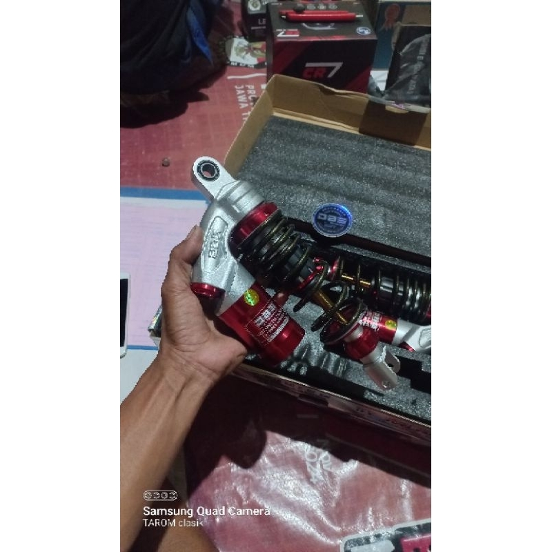 SHOCK SKOK BELAKANG ORIGINAL DBS UKURAN 280 PNP FIZ R JUPITWR MATIK N MAX DAN NUVO