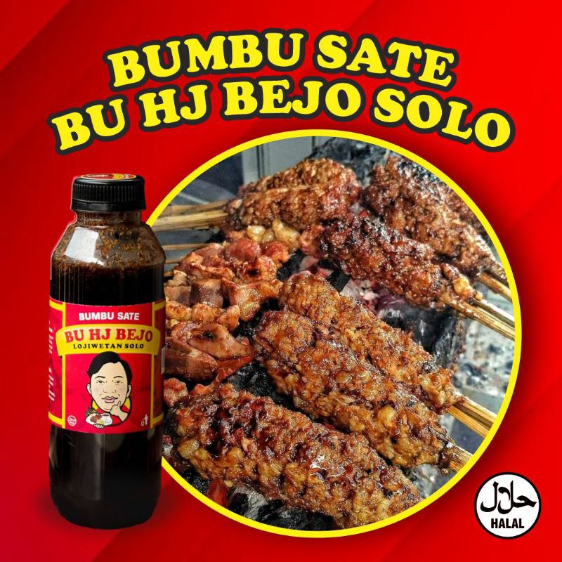 

Bumbu Sate Bu Hj Bejo Solo 500ml