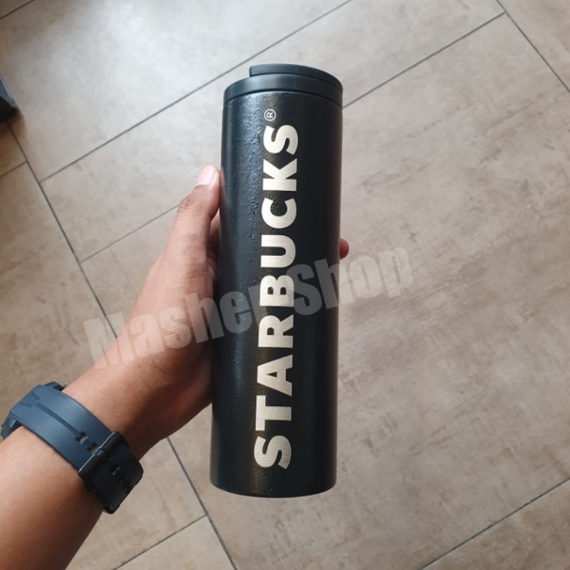 Tumbler Starbucks Black Troy 2025