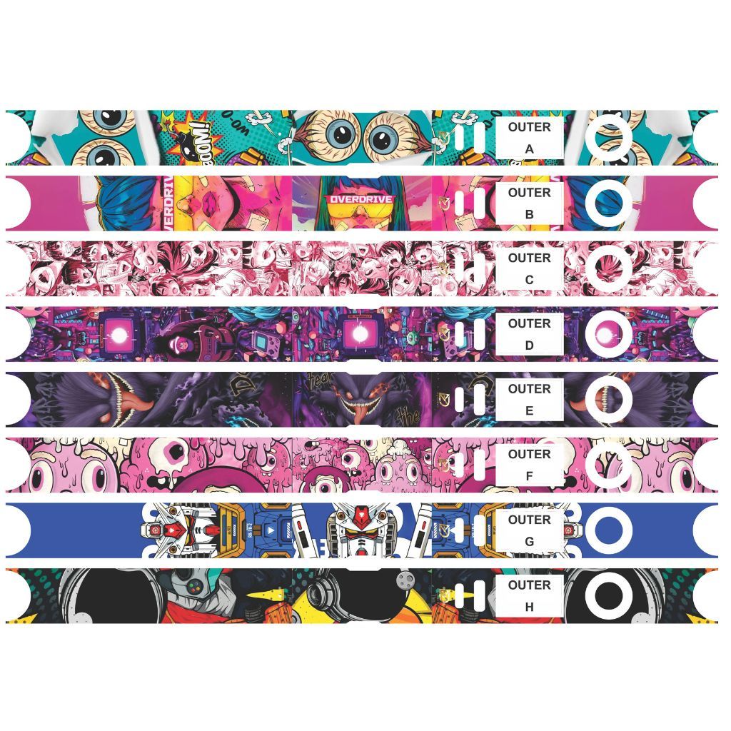 

Sticker Dekorasi Luar [Kode:M200M] Strip Bodi Samping