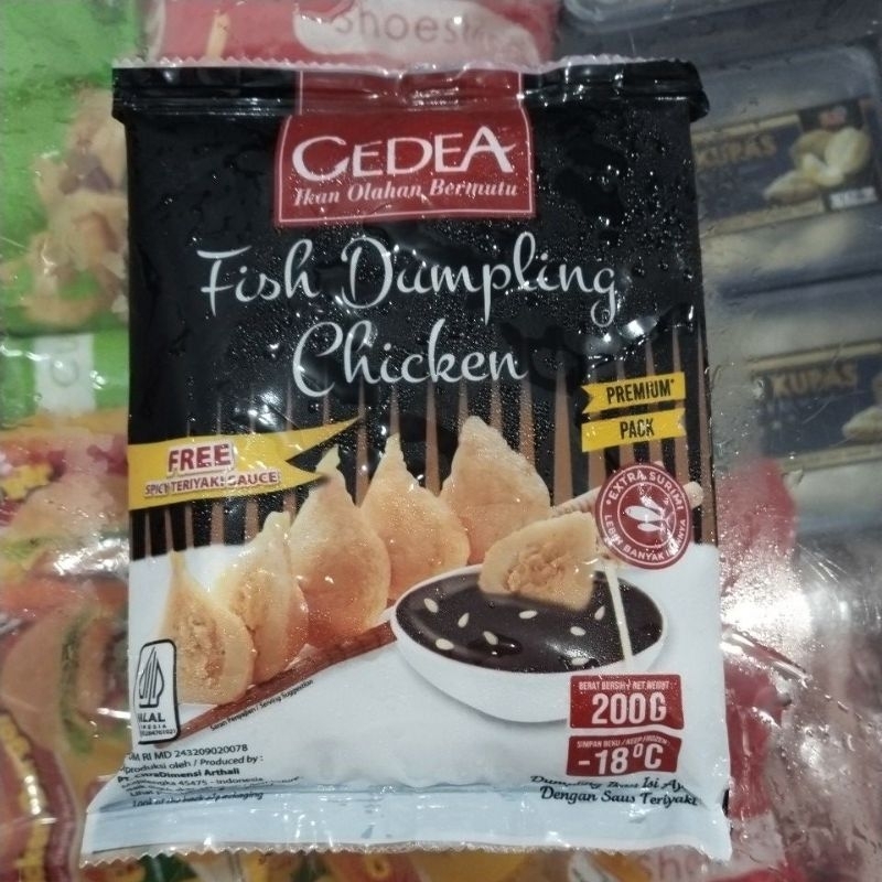 

CEDEA DUMPLING CHICKEN 200GR
