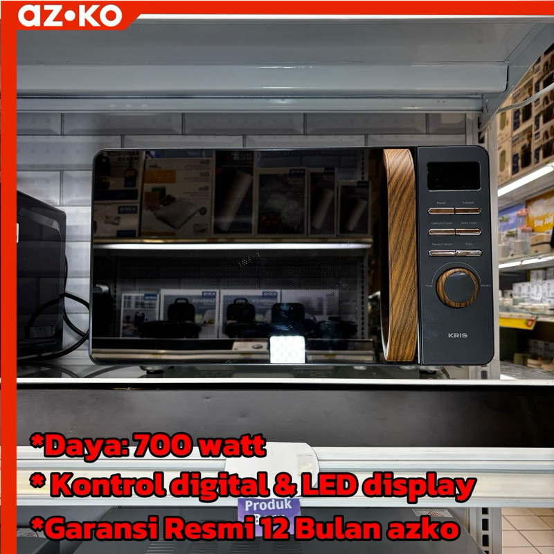 Kris Microwave Oven Digital 20 Ltr Oven Listrik Low Watt Bergaransi Resmi azko Indonesia