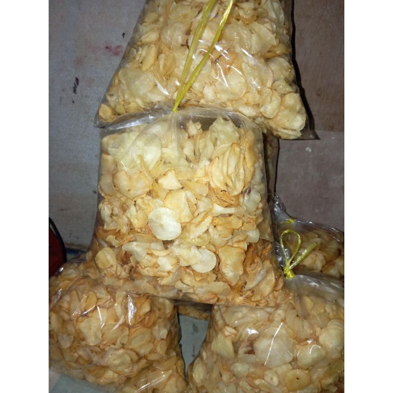 

keripik singkong asin gurih 1kg enak renyah