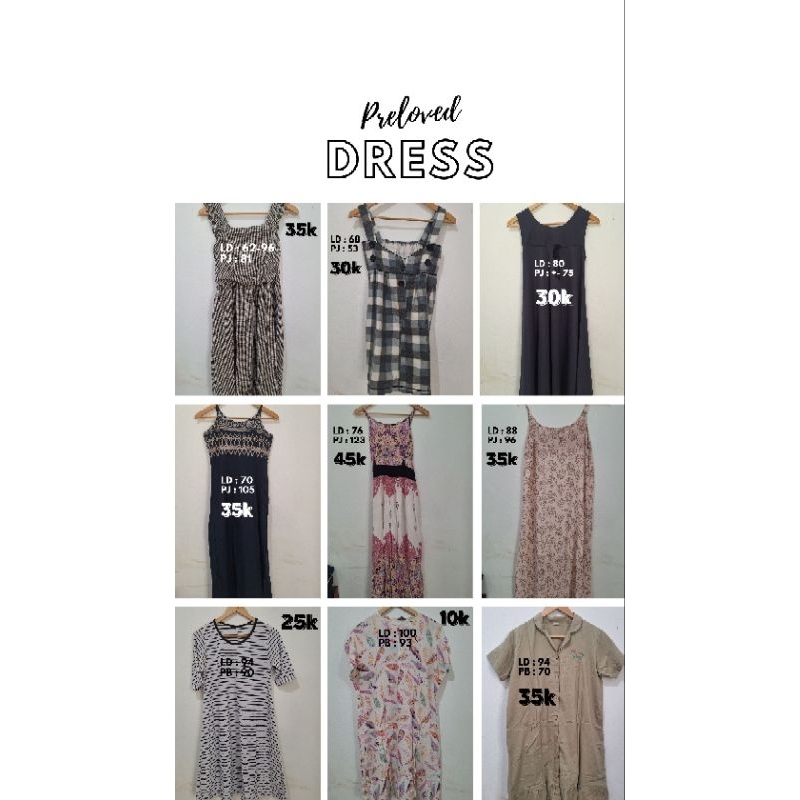 Preloved Dress Over Jeans