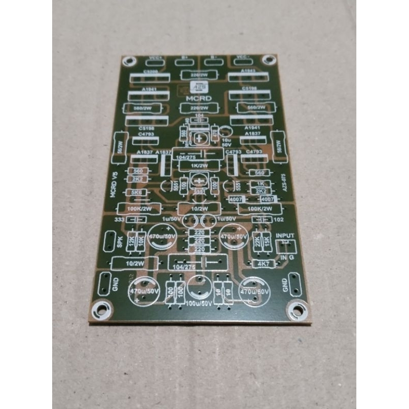 PCB Power Amplifier MCRD V5 XPC