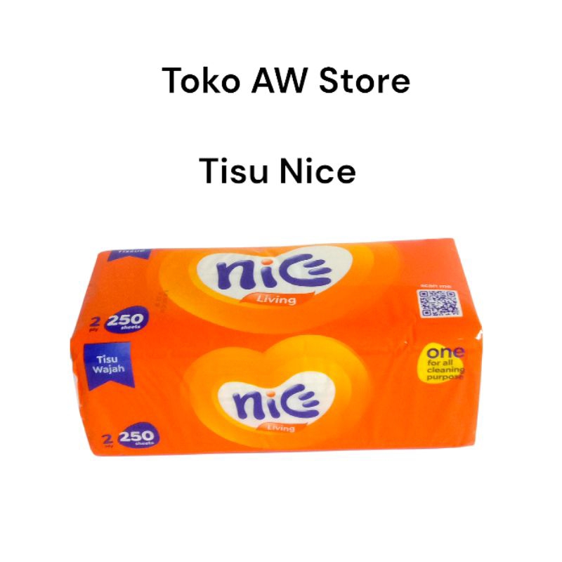 Tisu Nice Facial Tissue Murah 250 sheet
