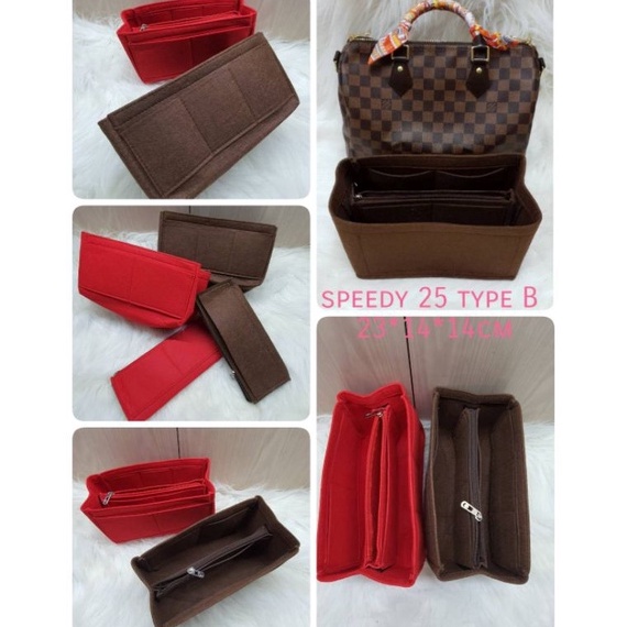 KODE Y93I bag organizer speedy 25  lv speedy 25 dalaman tas untuk tas model speedy