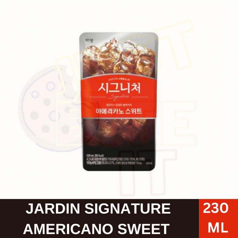 

JARDIN SIGNATURE AMERICANO SWEET 230 ML - MINUMAN RASA KOPI AMERICANI MANIS ALA KOREA JARDIN 230 ML