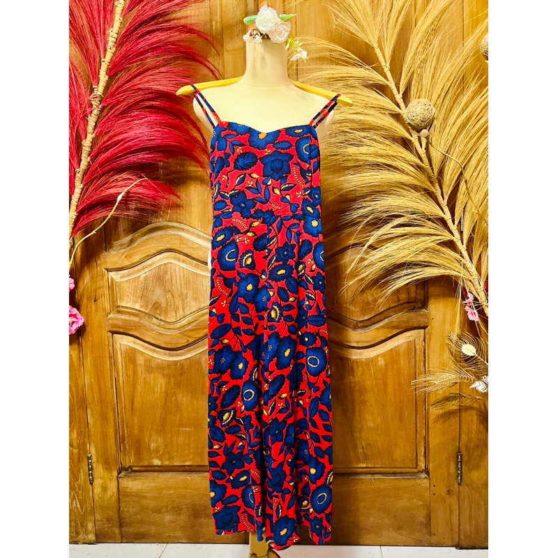Jumpsuit Jp Panjang Bunga Cantik