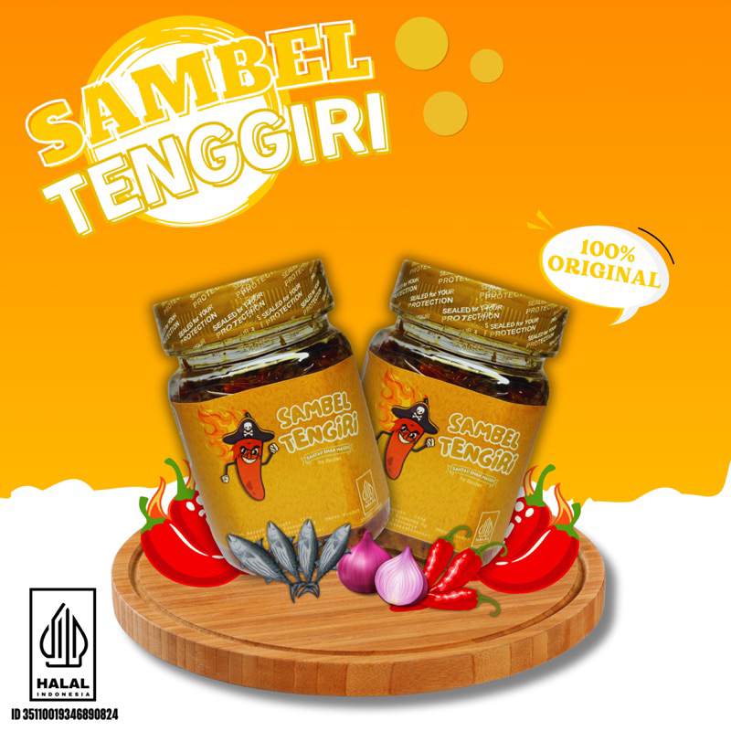 

SAMBAL TENGGIRI 155g