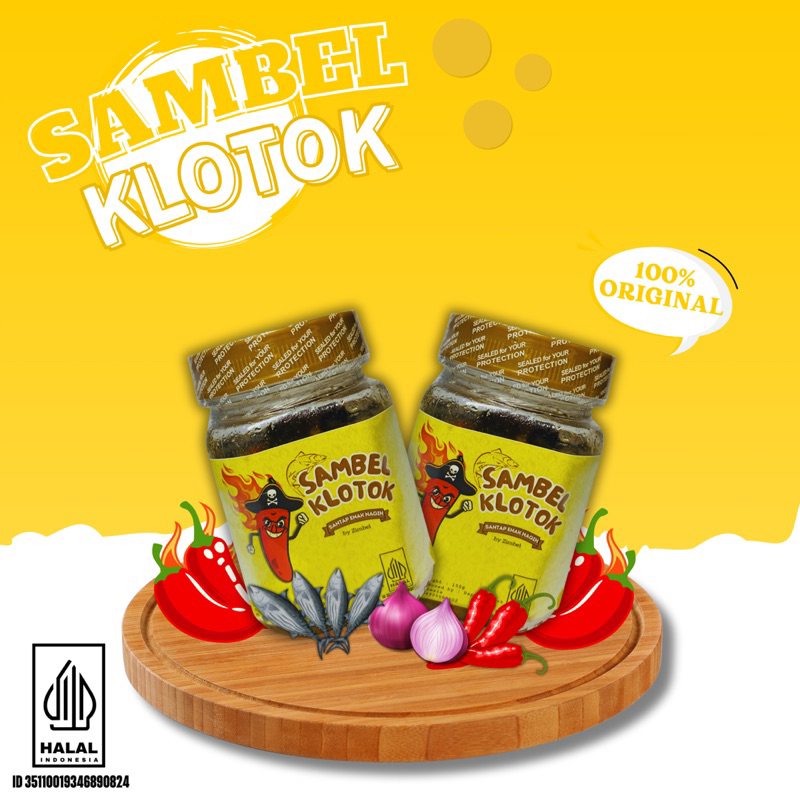 

SAMBAL KLOTOK 155g
