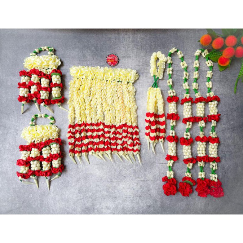 KODE O85H melati imitasi adat palembang melati pengantin