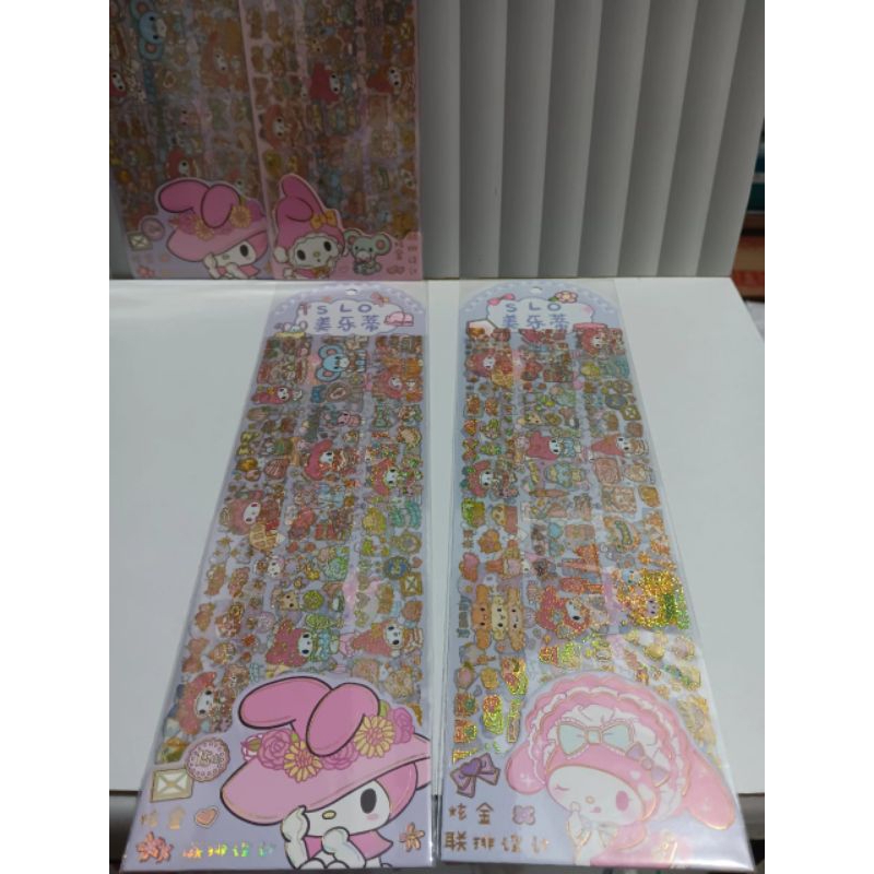 

STIKER HOLOGRAM MELODY SANRIO PREMIUM PANJANG terbaru / MELODI KUROMI