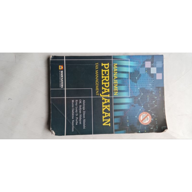 BUKU ORIGINAL BEKAS MANAJEMEN PERPAJAKAN