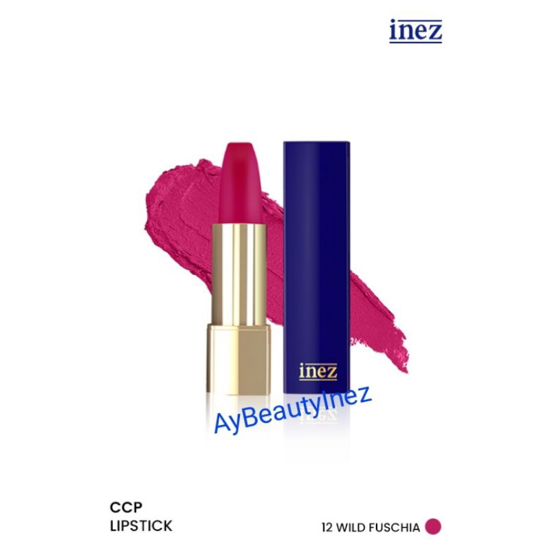 Lipstik Inez 12.Wild Fuschia