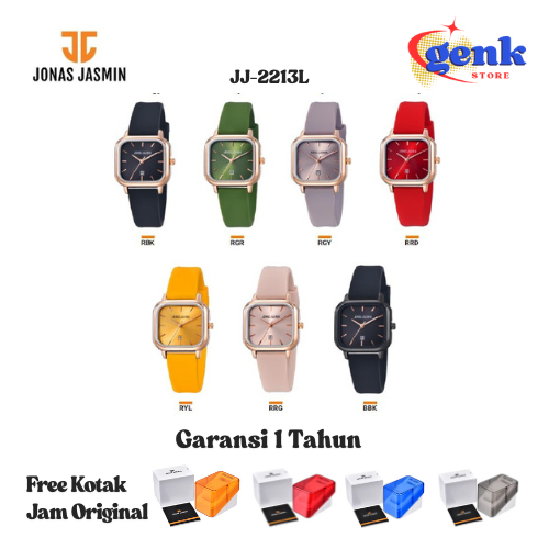 Jam Tangan Wanita Jonas Jasmin JJ-2213L Include Box Fullset Original
