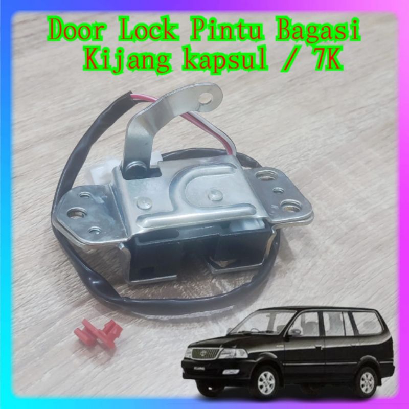 DOOR LOCK PINTU BAGASI BELAKANG KIJANG KAPSUL 7K / LGX