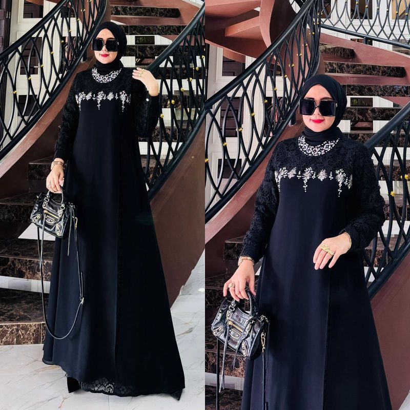 Aurora dress set hijab premium