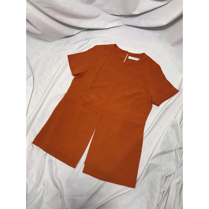 Nego Boskuu > Atmosphere Basic Womans Top Original - Orange (Outfit/Pakaian)|Preloved/2nd/Second/Bek