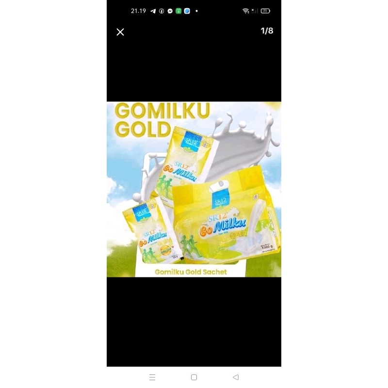 

GOMILKU GOLD SASET# ISI 40 SASET# SUSU KAMBING ETAWA# SR12#