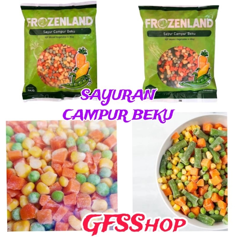 

Kode C. Frozenland Vegetable Mix 1kg