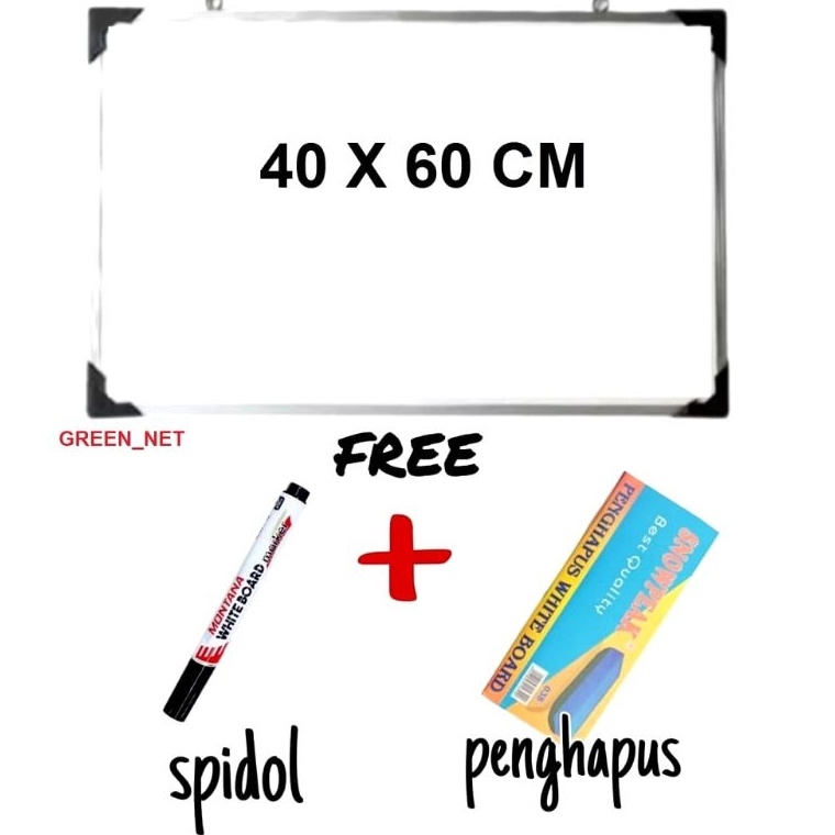 

KODE L22X papan tulis free spidol dan penghapus papan tulis 4x6cm