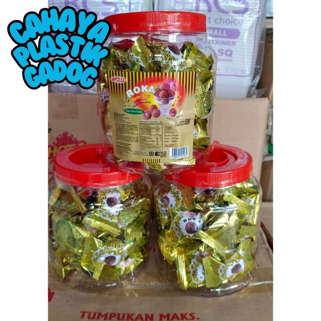 

Apollo Roka Toples/ Biskuit bulat roka 80pcs 480g