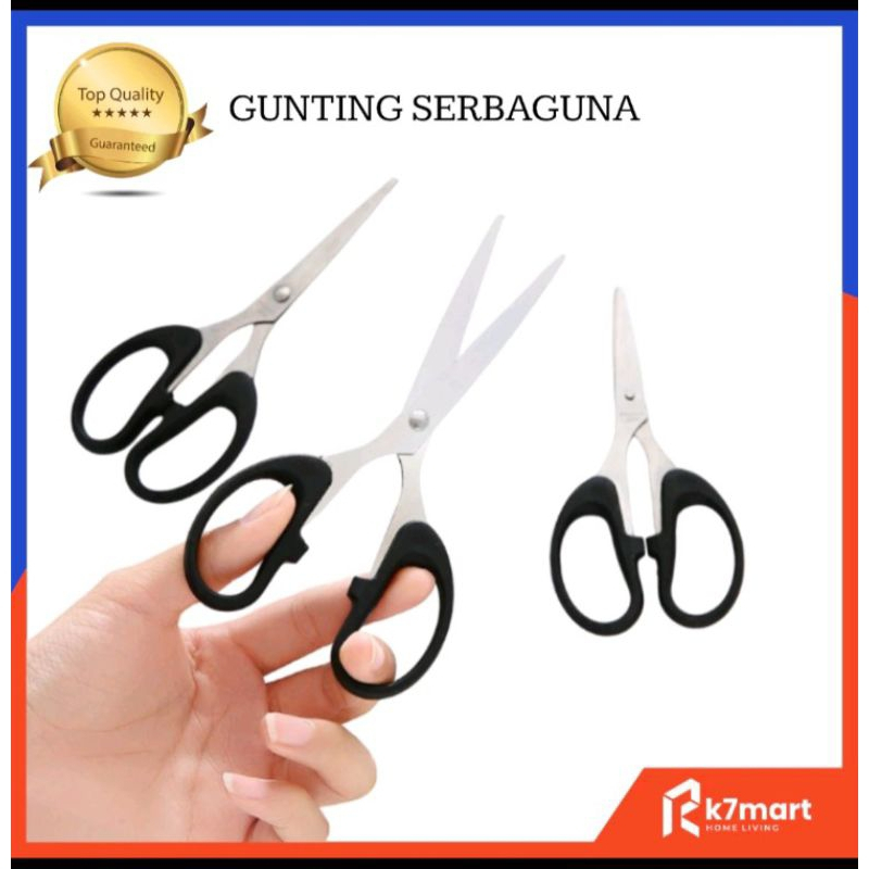 

GUNTING 12CM GUNTING KERTAS GUNTING DAPUR GUNTING KARDUS KAIN TAJAM