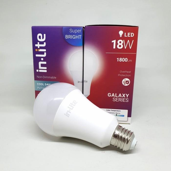 Lampu Inlite 18 Watt / Lampu Bohlam Led IN-LITE 18W / Led Bulb Bohlam Led IN LITE 18W 18 WATT