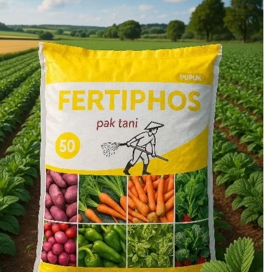 Pupuk Fertiphos Pak Tani ukuran 1 kg