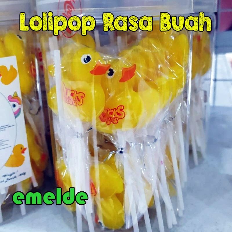 

Lolipop Hoopie Rasa Buah 450gr - bentuk Bebek