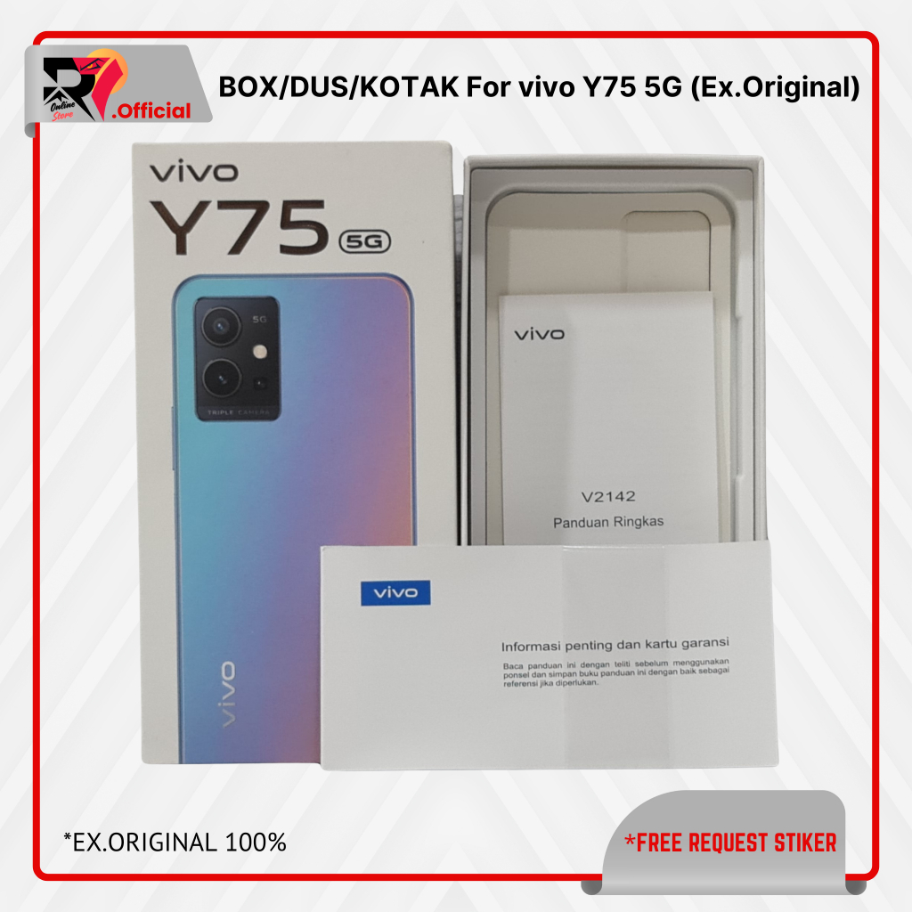 

BOX/DUS/KOTAK For vivo Y75 5G (Ex.Original)