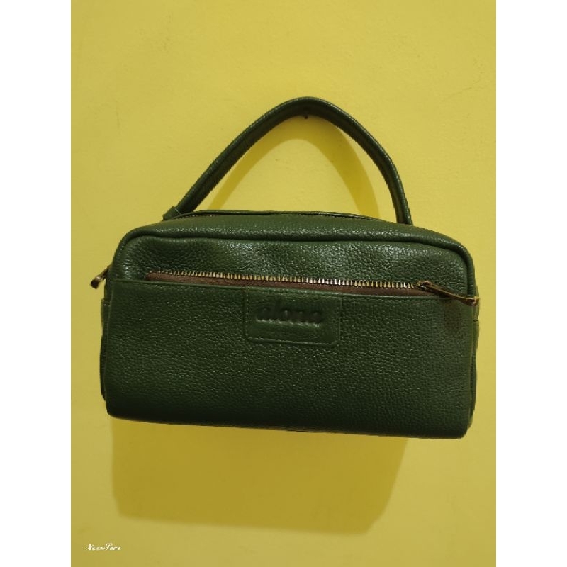 Tas Top Handle kulit asli original ALONA (PL LIKE NEW)
