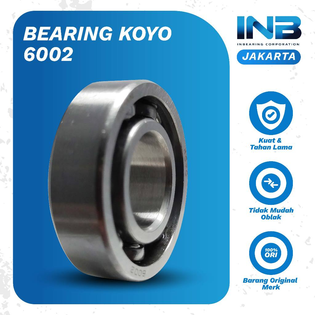 Laker Bearing 6002 KOYO Original KOYO INB JAKARTA