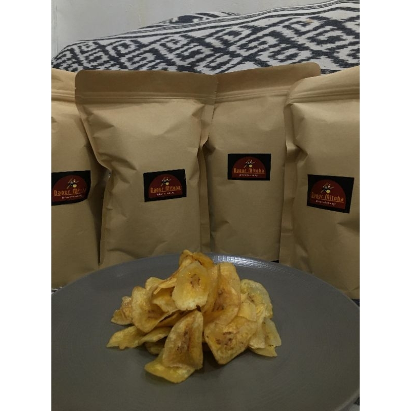 

(kripik pisang manis) JUARA NYA KRIPIK PISANG!! buat nemenin nonton netflix,apa lagi temenin ngopi bareng teman kalian!!! rasa original 160gr